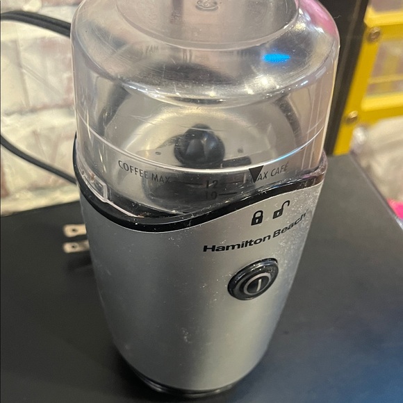 Hamilton Beach Silver Coffee Grinder - Picture 2 of 2